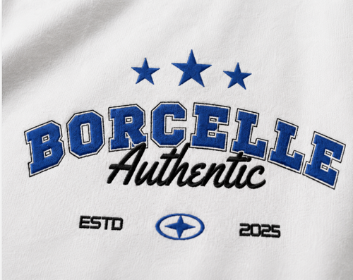 Borcelle Authentic Oversized Tee – White